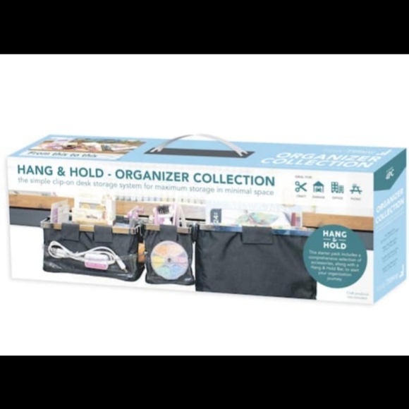 Totally Tiffany Hang & Hold Organizer Collection Starter Kit Storage System - Picture 1 of 6